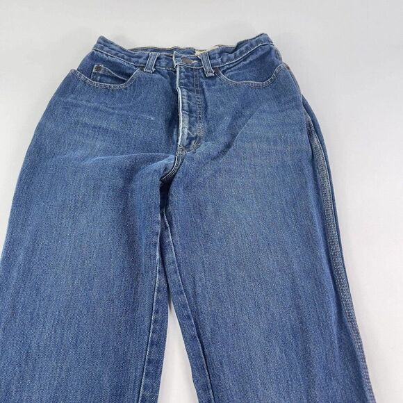 VTG Calvin Klein Union Womens Jeans size 9 Ladies High Rise Straight Denim Pant - Picture 5 of 12